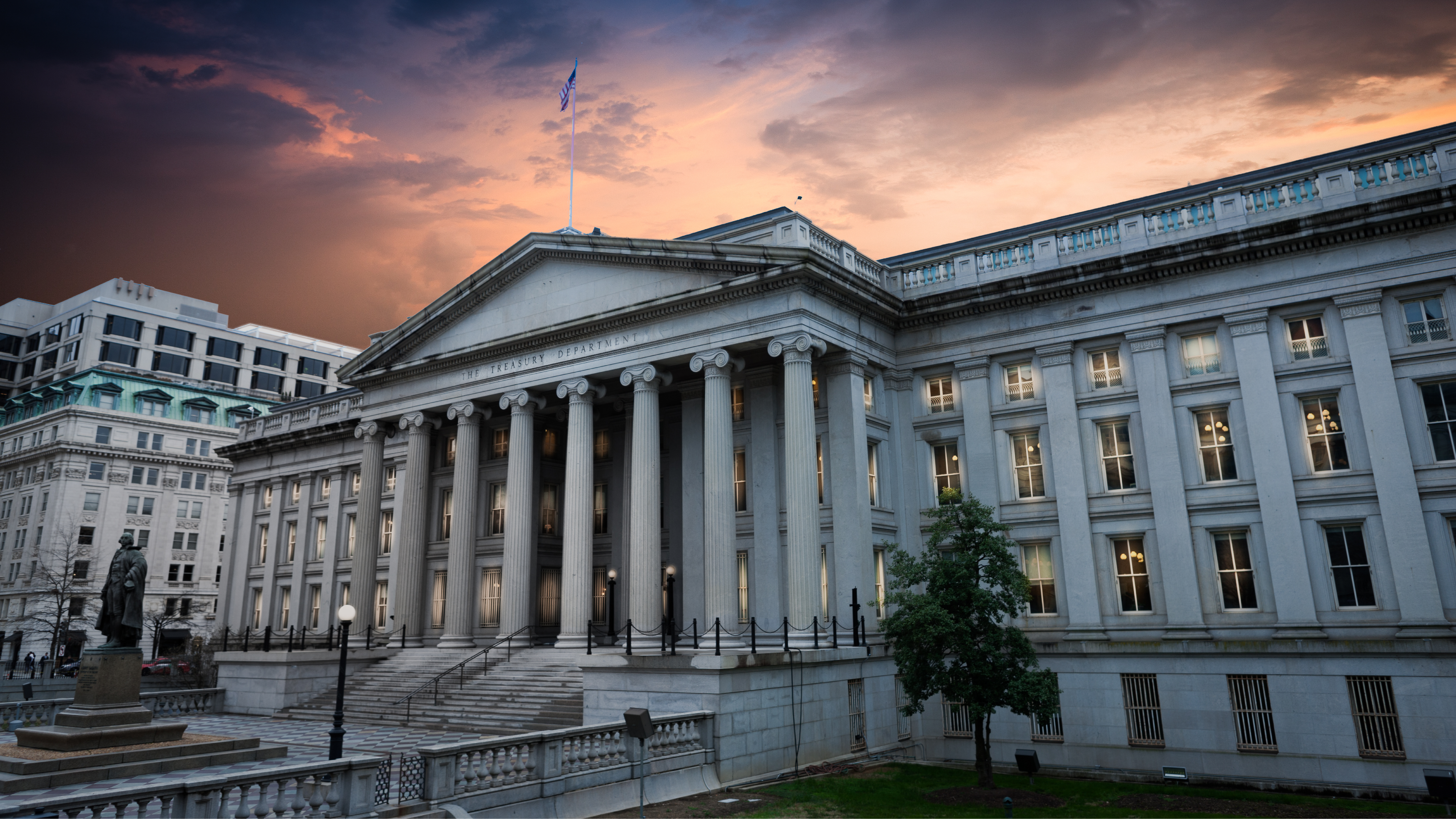 US Department of the Treasury building