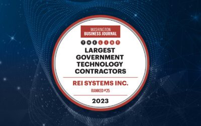REI Systems Coasts to Number 25 on Washington Business Journal’s Government Technology Contractor List