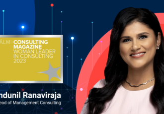 Indunil Ranaviraja Honored with Consulting Magazine’s 2023 Women Leaders in Consulting Award